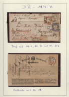 Deutsches Reich: 1871/1930, Gestempelte Sammlung Auf Leuchtturm-Vordrucken Und S - Collections