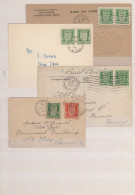 Deutsches Reich: 1872/1945, Umfangreiche Partie In Beiden Erhaltungen, In 4 Stec - Collections