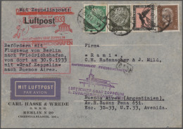 Deutsches Reich: 1933/1943, Destination ARGENTINIEN, Außergewöhnliche Sammlung V - Collections