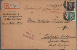 Deutsches Reich: 1929/1941, Destination USA, Sammlung Von 34 Briefen Und Karten, - Colecciones