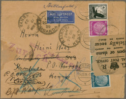 Deutsches Reich: 1932/1939, Destination Britisch-Ostafrika (KUT), Sammlung Von 2 - Collezioni