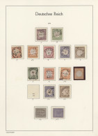 Deutsches Reich: 1872/1920, Deutsches Reich, Vorwiegend Gestempelt, Teils Auch U - Collections