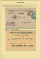 Deutsches Reich: 1872/1910 Ca., NACHNAHME: Gehaltvolle Sammlung Mit Ca.30 Nachna - Sammlungen