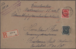 Deutsches Reich: 1872/1940 (ca.), Posten Mit Fast 300 Briefen, Karten Und Ganzsa - Collections