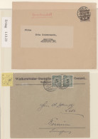 Deutsches Reich: 1923/1945, Briefposten Mit Einigen Besonderheiten Wie MiNr: 338 - Verzamelingen