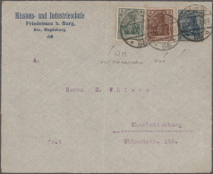 Deutsches Reich: 1870er/1934 Ca. - PERFINS: Geschätzt Rund 500 Marken, Meist Deu - Sammlungen