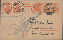 Deutsches Reich: 1902/1937, Partie Von 45 Unzureichend Frankierten Briefen Und K - Sammlungen