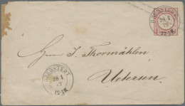 Deutsches Reich - Brustschild: 1872/1874, Partie Von 43 Briefen Und Karten, Unte - Collezioni