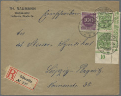 Deutsches Reich - Inflation: 1905/1923, Interessanter Belege-Querschnitt Aus Der - Collections