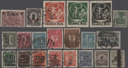 Deutsches Reich - Inflation: 1916/1923, Gestempelte Sammlung Auf 31 Steckkarten - Colecciones