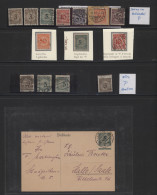 Deutsches Reich - Weimar: 1923/1924, Nette Spezial-Sammlungspartie Der Rentenpfe - Collections