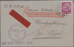 Deutsches Reich - 3. Reich: 1933/1937, Dauerserie Hindenburg, Nette Spezialparti - Covers & Documents