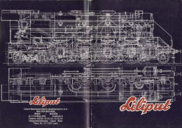 Catalogue LILIPUT 1977 Katalog Spur HO & HOe  30 Jahre Liliput - En Allemand, Anglais Et Français - Allemand