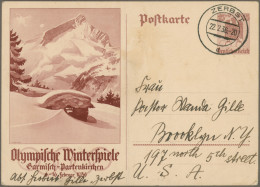 Deutsches Reich - 3. Reich: 1933/1945, Sammlung Von Ca. 130 Briefen, Karten Und - Covers & Documents