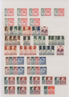 Deutsches Reich - 3. Reich: 1933/1945, Sauberer Postfrischer Bestand Mit Meist M - Nuevos