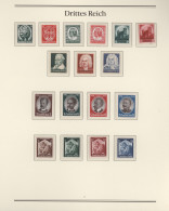 Deutsches Reich - 3. Reich: 1933/1945, Über Weite Strecken Komplette Und Fast Im - Unused Stamps