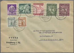 Deutsches Reich - 3. Reich: 1943, Goldschmiedekunst, 23 Sätze Je Auf Brief Mit W - Covers & Documents