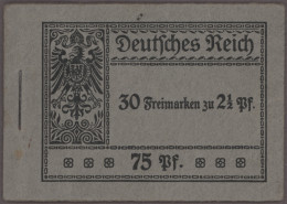 Deutsches Reich - Markenheftchen: 1916/1941, Kleine Sammlung An Markenheften Ab - Markenheftchen
