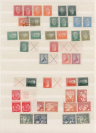 Deutsches Reich - Zusammendrucke: 1916/1941, Gemischte Sammlung Zusammendrucke V - Zusammendrucke