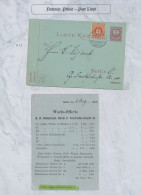 Deutsches Reich - Privatpost (Stadtpost): 1886/1887 "Berlin-Privatpost "E" LLOYD - Privatpost