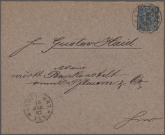 Deutsches Reich - Privatpost (Stadtpost): 1887/1897, STUTTGART, Sammlung Mit Ca. - Privatpost