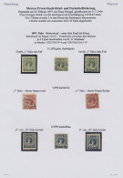 Deutsches Reich - Privatpost (Stadtpost): 1897/1900 "Flensburg - Privatpost Merk - Private & Local Mails