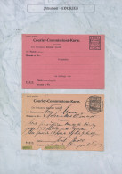 Deutsches Reich - Privatpost (Stadtpost): 1906/08 "Berlin-Privatpost "J" COURIER - Posta Privata & Locale