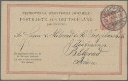 Deutsches Reich - Ganzsachen: 1872/1938, Partie Von Ca. 72 Ungebrauchten/gebrauc - Other & Unclassified
