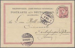 Deutsches Reich - Ganzsachen: 1872/1938, Partie Von Ca. 74 Ungebrauchten/gebrauc - Other & Unclassified