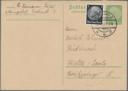 Deutsches Reich - Ganzsachen: 1886/1945, Nette Partie Von Ca. 125 Gebrauchten Ga - Other & Unclassified