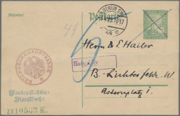 Deutsches Reich - Ganzsachen: 1925/1929, Rheinlandfeier, Ganzsachenkarte 10 Pfg. - Sonstige & Ohne Zuordnung
