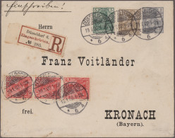 Deutsches Reich - Privatganzsachen: 1900/1916 (ca.), Germania, Sammlung Von 89 P - Autres & Non Classés