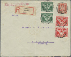 Deutsches Reich - Privatganzsachen: 1925/1932, Weimar, Sammlung Von 87 Privat-Ga - Altri & Non Classificati