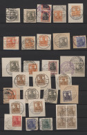 Deutsches Reich - Stempel: 1915/1919, Stempel-Spezialpartie Auf Germania-Marken, - Franking Machines (EMA)