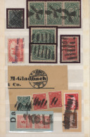 Deutsches Reich - Stempel: 1920/1940, Einsteckbuch Mit Insgesamt 250 Marken/Brie - Macchine Per Obliterare (EMA)