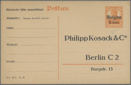 Deutsches Reich - Nebengebiete: 1900/1918 (ca.), Partie Von Ca. 154 Belegen, Dab - Colecciones