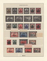 Deutsche Auslandspostämter + Kolonien: 1884/1919, Ungebrauchte Sammlung Von Chin - Otros & Sin Clasificación