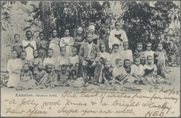 Deutsche Kolonien - Kamerun: 1904/1907, Nette Partie Von Sechs Verschiedenen Mit - Cameroun