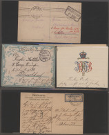 Feldpost 1. Weltkrieg: 1914/1944, Posten Mit 46 Feldpostbelegen Mit Verschiedene - Andere