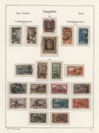 Deutsche Abstimmungsgebiete: Saargebiet: 1920/1934, Fast Komplette Sammlung In G - Gebraucht