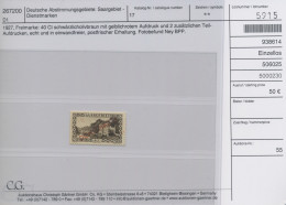 Deutsche Abstimmungsgebiete: Saargebiet - Dienstmarken: 1923/1929, Spezialpartie - Dienstzegels