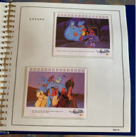 1993 ANNATA COMPLETA COLLEZIONE WALT DISNEY DA TUTTE LE PARTI DEL MONDO  MONTATA SU ALBUM CONTENENTE   FRANCOBOLLI SINGO - Collections (en Albums)