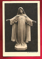 Image Pieuse Statue Par Fr. Marie Bernard - Merci - Les Amis Du Vieux Prêtre Lille - Santini