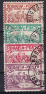 ROMANIA 1906 - Canceled - Sc# B9-B12 - Complete Set! - Oblitérés