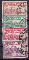 ROMANIA 1906 - Canceled - Sc# B9-B12 - Complete Set! - Gebruikt