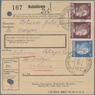 Dt. Besetzung II WK - Ostland: 1941/1944 (ca), Kleiner Posten Mit 12 Besseren Br - Occupazione 1938 – 45