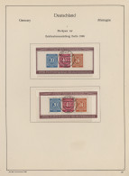 Deutschland Nach 1945: 1945/1949, Alliierte Besetzungen, Bi-Zone Und SBZ In Eine - Collections