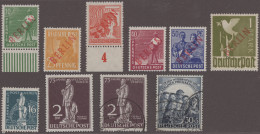 Deutschland Nach 1945: 1945/1952, Kleine Partie Mit Einigen Frühen Berliner Ganz - Collections