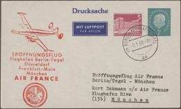 Deutschland Nach 1945: 1949/1985, Vielseitige Partie Von Ca. 175 Briefen Und Kar - Collezioni