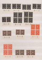 Alliierte Besetzung - Gemeinschaftsausgaben: 1946/1947, Ziffern-Serie, Meist Pos - Autres & Non Classés